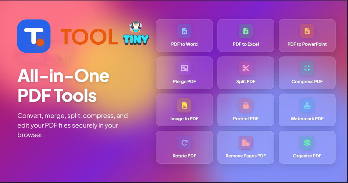 Convert PDF to Word (DOCX) Online Free – High Accuracy | ToolTiny